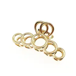 Soho - Pinza De Pelo Metálica Pinzas y horquillas 1 pieces Marrón claro unisex