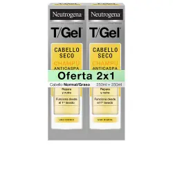 T/GEL Champú Anticaspa NORMAL-SECO lote 2 x 250 ml