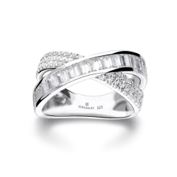 Anillo Tokyo Plata de Ley  Nessari