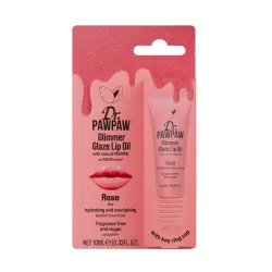 Dr. PAWPAW - Aceite labial Glimmer Glaze - Rose