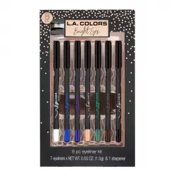L.A Colors - Set de delineadores de ojos Bright Eyes