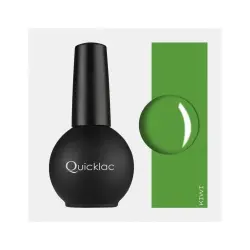 Mia Makeup Quicklac Esmalte De Uñas En Gel Semipermanente Kiwi, 15 ml