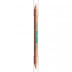 NYX Professional Makeup - Lápiz Microiluminador De Doble Punta Multiusos Wonder Pencil