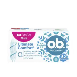 Ob OB Tampones ProComfort Mini , 32 un