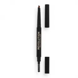 Revolution - Lápiz para cejas Duo Brow Definer - Light Brown