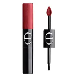 Rouge Dior Sequin Liquid Duo 966 Red Velvet - Edición Limitada
