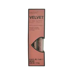 Technic Cosmetics - Perfilador de labios + labial líquido Velvet Lip Kit - Iced Mocha