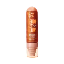 W7 Cosmetics - Spray fijador de maquillaje Ready, Set, Glow - Bronze Sol