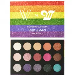 Wet N Wild - Paleta de sombras de ojos The Pride Metallic Palette