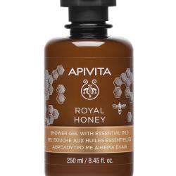 Apivita - Gel De Baño Cremoso Con Aceites Esenciales Royal Honey 250 Ml