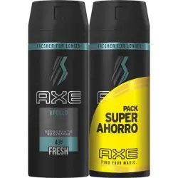 Axe Fresh Apollo 1 und Duplo Desodorante