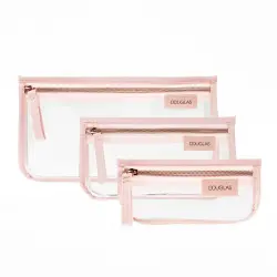 Douglas Collection - Accessoires Set of 3 Empty Travel Pouches Estuches para brochas de maquillaje 1 pieces 1 Pieza