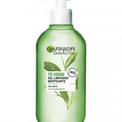 Garnier - Gel Limpiador Botánico Con Hoja De Té Verde Skin Active