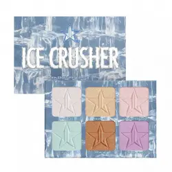 Jeffree Star Cosmetics - Paleta de iluminadores y sombras Skin Frost Pro - Ice Crusher