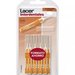 Lacer - 10 Cepillos Interdentales Recto Extrafino Suave