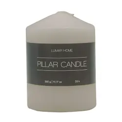 Pillar Candle Gris 260Gr