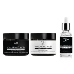 Rutina de belleza completa de ácido hialurónico de Dr H 700 150 ml