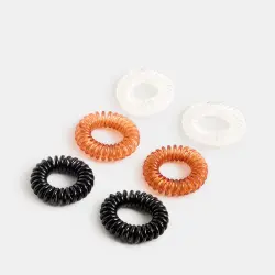 Set 6 Gomas De Pelo Variado Espirales Sp Another Love