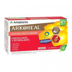 Arkopharma - 20 Ampollas Jalea Real Ginseng Sin Azucar