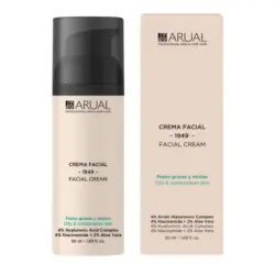 Crema Facial Pieles Grasas Y Mixtas - 50 ml - Arual
