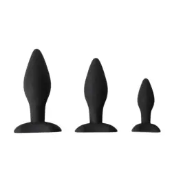 Intima - Juego De Tapones Anales Triples Bolas chinas 3 pieces female