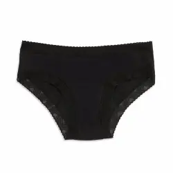 Kiwitas Doble Blonda braguitas menstruales negro #S