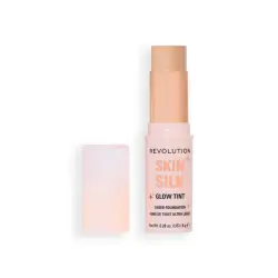 Makeup Revolution - Base de maquillaje en stick Skin Silk Glow Tint Sheer Foundation - Light Neutral