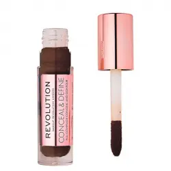 Makeup Revolution - Corrector líquido Conceal & Define - C18