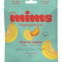 Mims - 7 Bolsitas Gummies Immune Support Adults