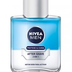 NIVEA - After Shave Protege & Cuida Loción 2 En 1 Men