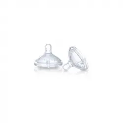Nuby Tetina Confort Flujo RÁpido Boca Ancha +6m