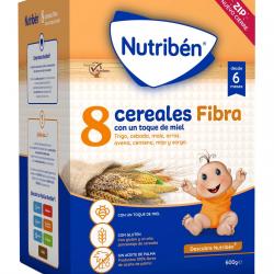 Nutribén® - Papilla De 8 Cereales Y Miel Fibra