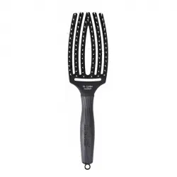 Olivia Garden - Cepillo para cabello Fingerbrush Combo Medium - Black