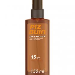 Piz Buin - Aceite Solar En Spray Tan & Protect Acelerador Del Bronceado SPF15 Piz Bui