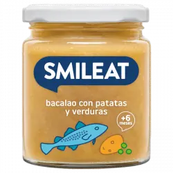 Tarrito Bacalao Patatas y Verduras +6 Meses 230 gr