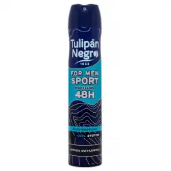 Tulipán Negro - *Cuidado Masculino* - Desodorante antitranspirante Sport 48h