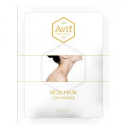 Avif - Mascarilla de bio-celulosa hidratante para cuello