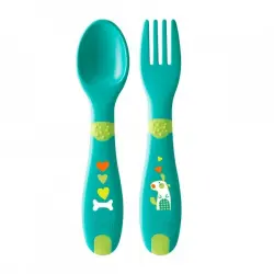 Chicco - Set Primeros Cubiertos Chupetes 1 pieces unisex