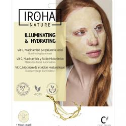 Iroha Nature - Mascarilla Facial Tisú Iluminadora E Hidratante Con Vitamina C