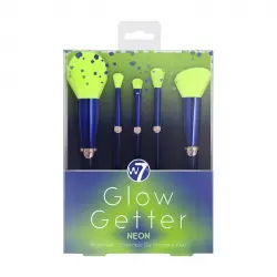 W7 - *Glow Getter* - Set de brochas Neon