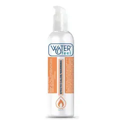 Waterfeel Lubricante Efecto Calor 150 ml Apto para Sexo Vaginal, Anal y Masajes