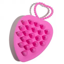 Masajeador Capilar Exfoliante Corazón 139 gr