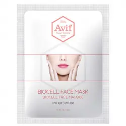 Avif - Mascarilla facial anti edad de bio-celulosa