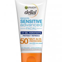 DELIAL - Crema Facial Hidratante Sensitive Advanced FPS 50+ Garnier