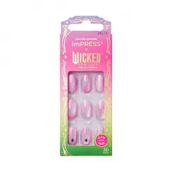 imPRESS x Wicked For Good Shouldn't This Be Pinker? Uñas Postizas