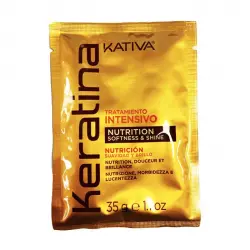 Kativa - Mascarilla tratamiento nutritivo intensivo Keratina - Formato viaje
