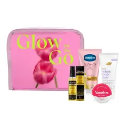 Neceser Minis Glow on the Go  Vaseline