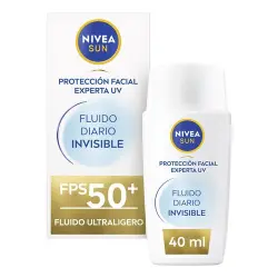 Nivea Fluido Facial Diario Invisible FP50+ 40 ml Protección Facial