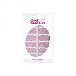 Oh My Nails Stickers Glitter