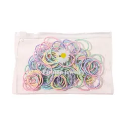 Soho - Lazos Para El Pelo De Nina Gomas para cabello 50 pieces Plata female
